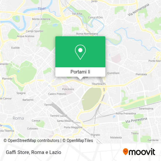 Mappa Gaffi Store