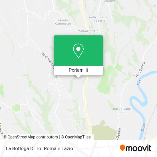 Mappa La Bottega Di To'