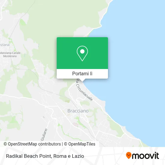 Mappa Radikal Beach Point