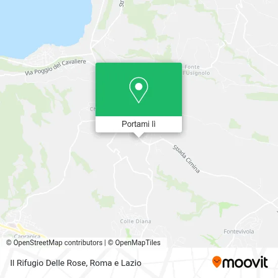 Mappa Il Rifugio Delle Rose