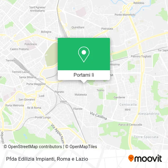 Mappa Pfda Edilizia Impianti