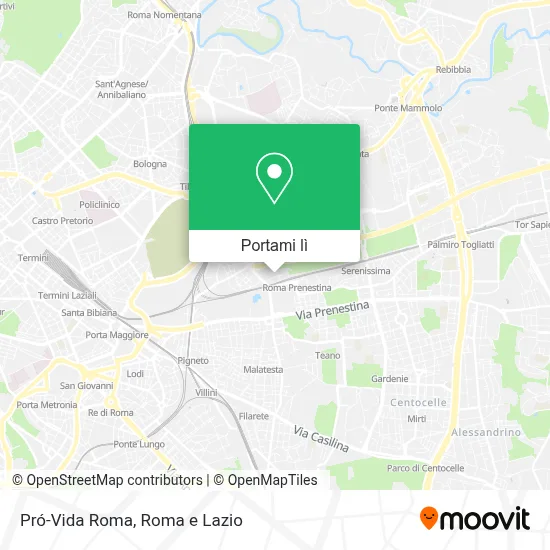 Mappa Pró-Vida Roma