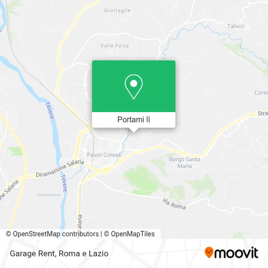 Mappa Garage Rent