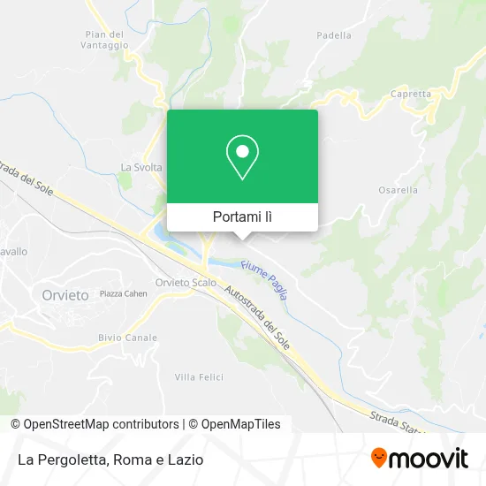 Mappa La Pergoletta