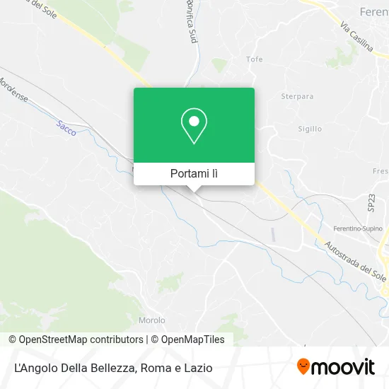 Mappa L'Angolo Della Bellezza