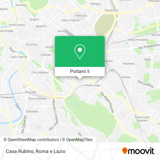 Mappa Casa Rubino
