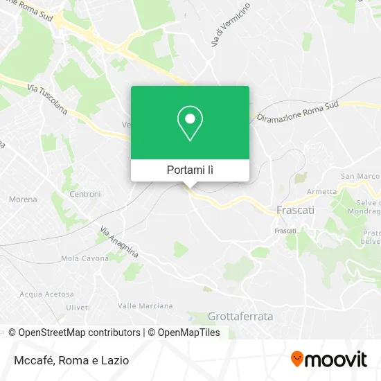 Mappa Mccafé