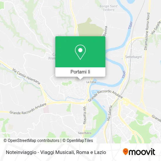 Mappa Noteinviaggio - Viaggi Musicali