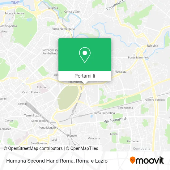 Mappa Humana Second Hand Roma