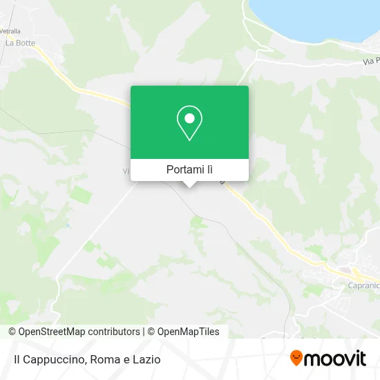 Mappa Il Cappuccino