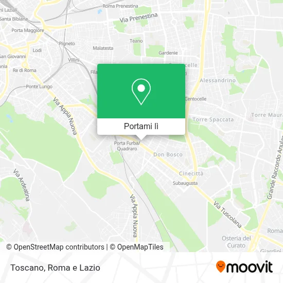Mappa Toscano