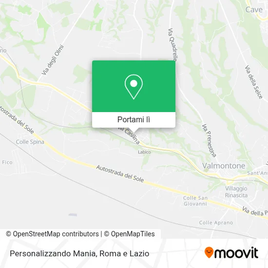 Mappa Personalizzando Mania