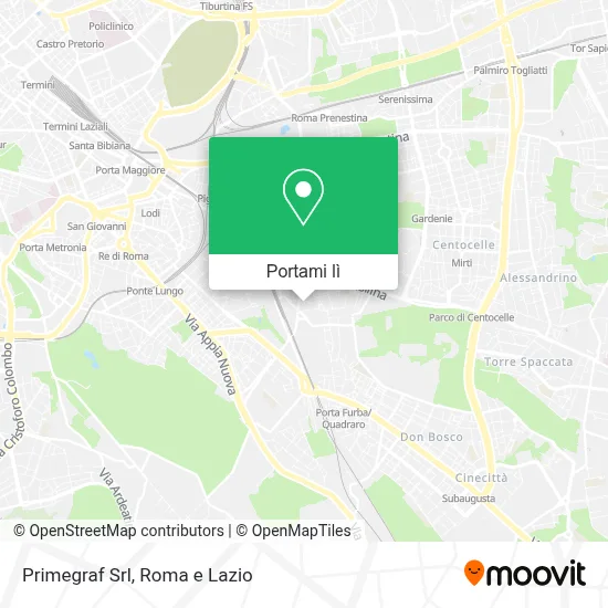 Mappa Primegraf Srl