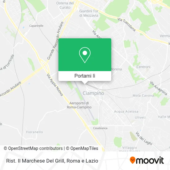Mappa Rist. Il Marchese Del Grill