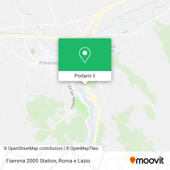Mappa Fiamma 2000 Station
