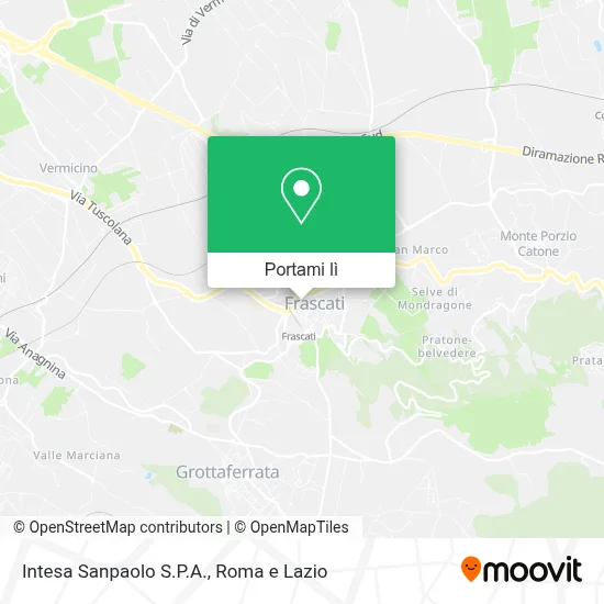 Mappa Intesa Sanpaolo S.P.A.