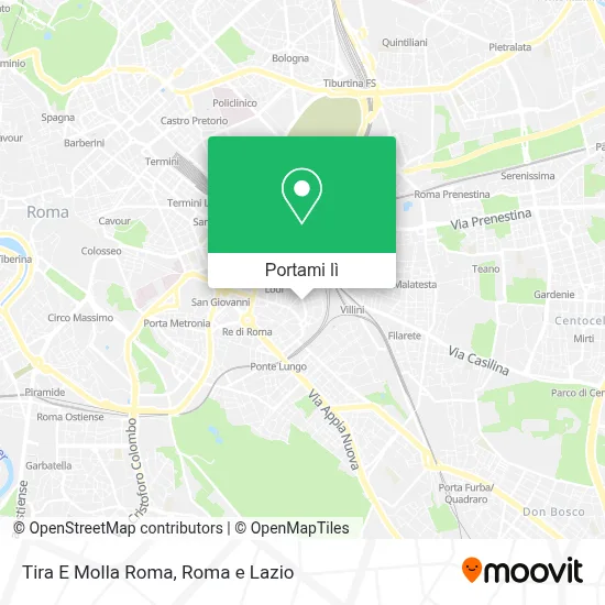 Mappa Tira E Molla Roma