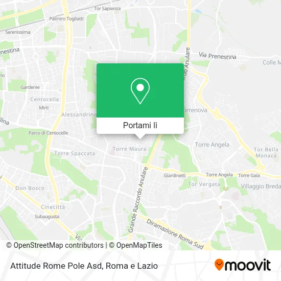Mappa Attitude Rome Pole Asd