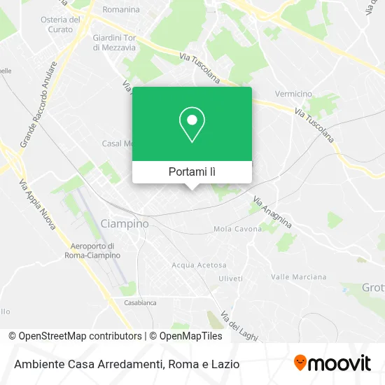 Mappa Ambiente Casa Arredamenti