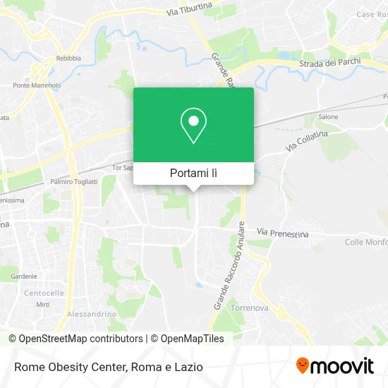 Mappa Rome Obesity Center