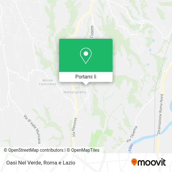 Mappa Oasi Nel Verde
