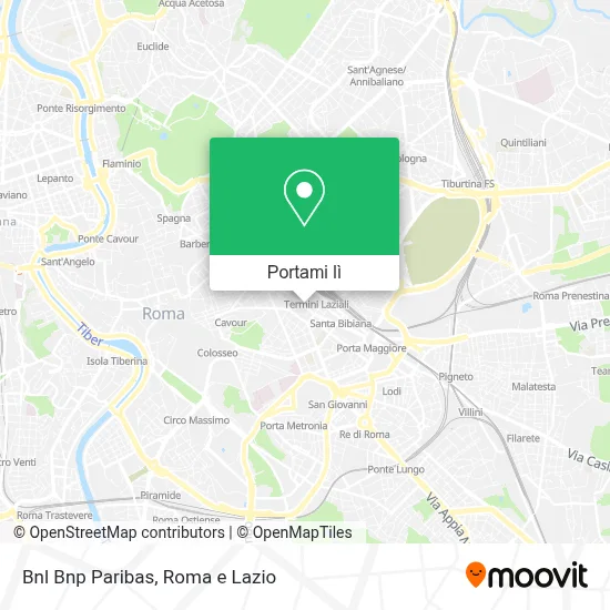 Mappa Bnl Bnp Paribas