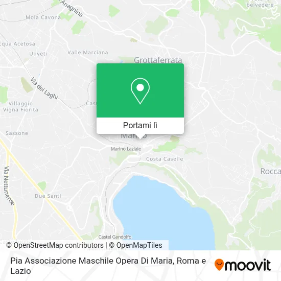 Mappa Pia Associazione Maschile Opera Di Maria