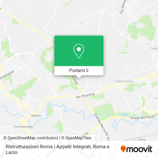 Mappa Ristrutturazioni Roma | Appalti Integrati