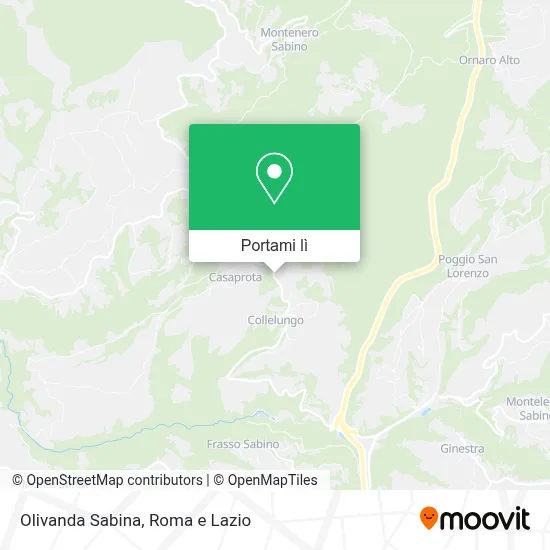 Mappa Olivanda Sabina