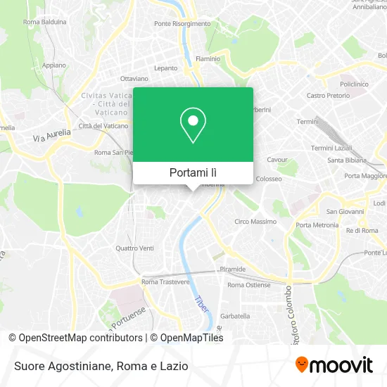 Mappa Suore Agostiniane
