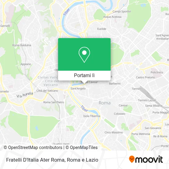 Mappa Fratelli D'Italia Ater Roma