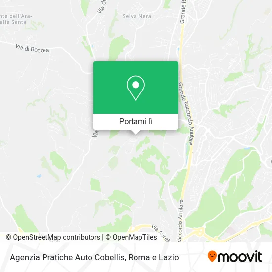 Mappa Agenzia Pratiche Auto Cobellis