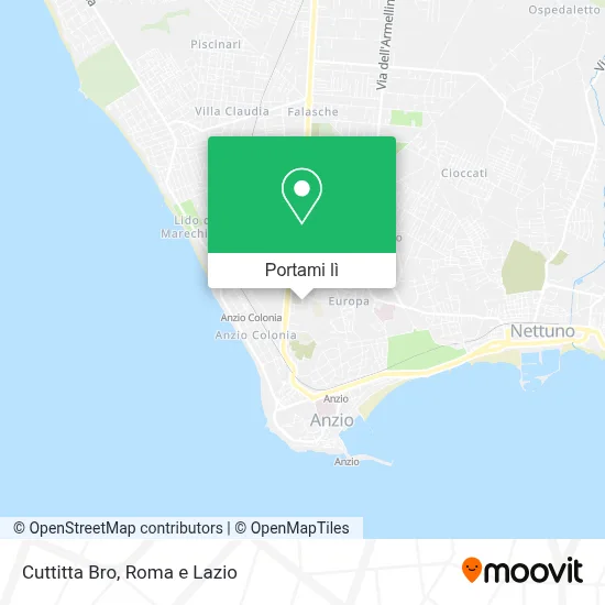 Mappa Cuttitta Bro