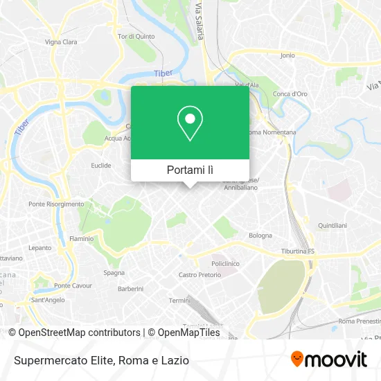 Mappa Supermercato Elite