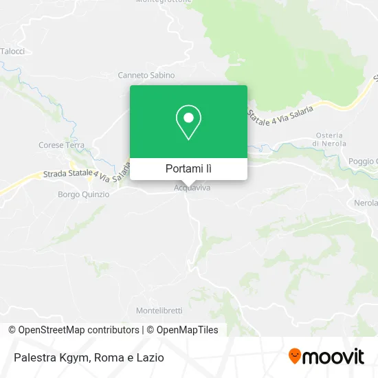 Mappa Palestra Kgym