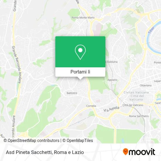 Mappa Asd Pineta Sacchetti