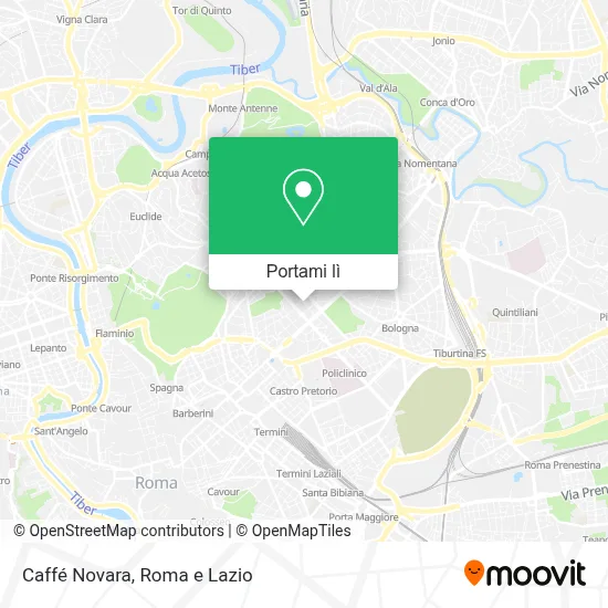 Mappa Caffé Novara