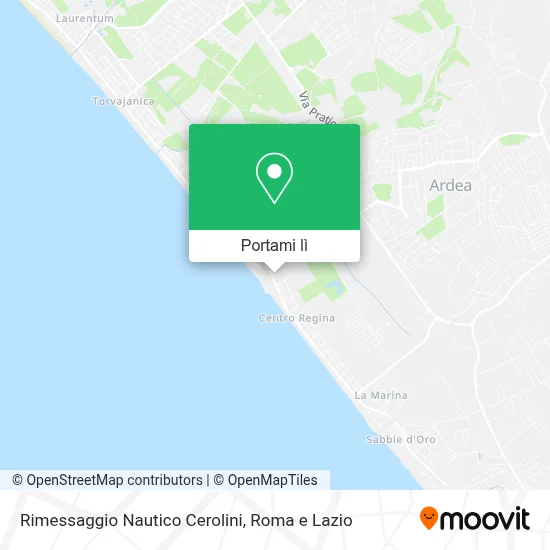 Mappa Rimessaggio Nautico Cerolini