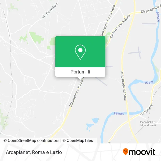 Mappa Arcaplanet