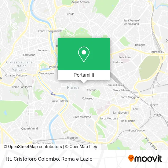 Mappa Itt. Cristoforo Colombo
