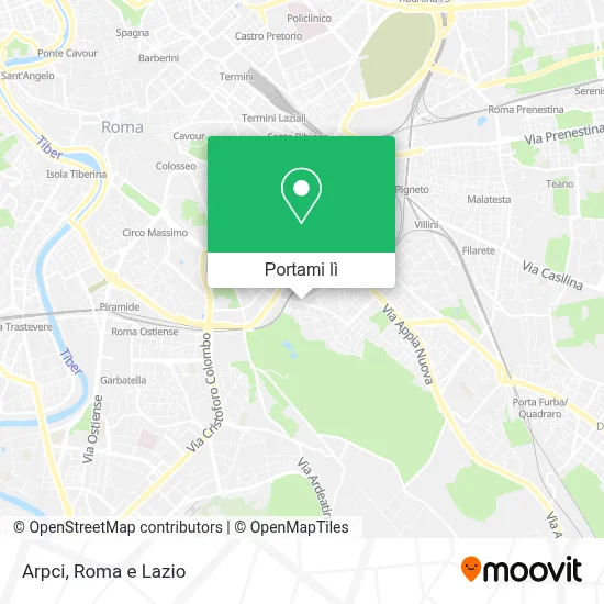 Mappa Arpci