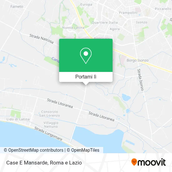 Mappa Case E Mansarde