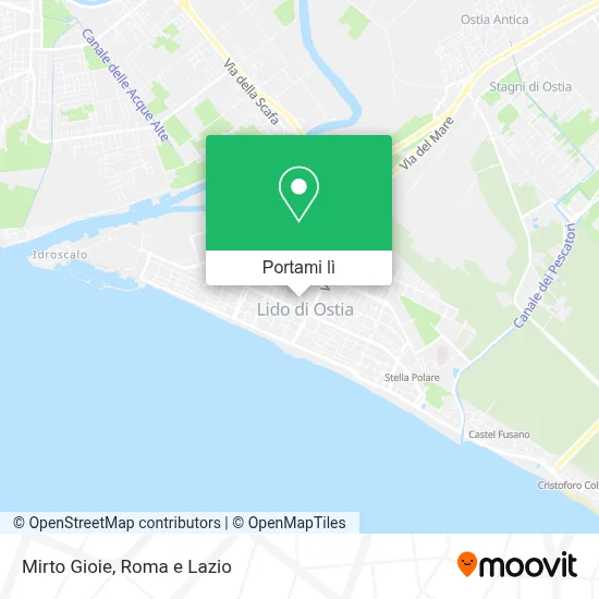 Mappa Mirto Gioie