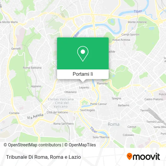 Mappa Tribunale Di Roma
