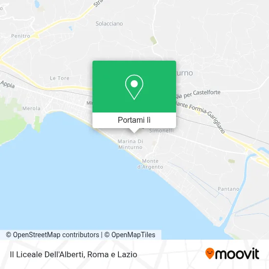 Mappa Il Liceale Dell'Alberti