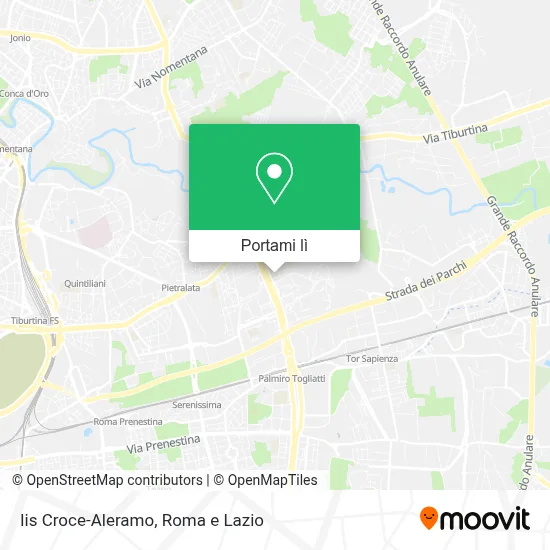 Mappa Iis Croce-Aleramo
