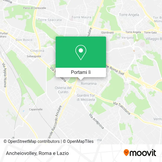 Mappa Ancheiovolley