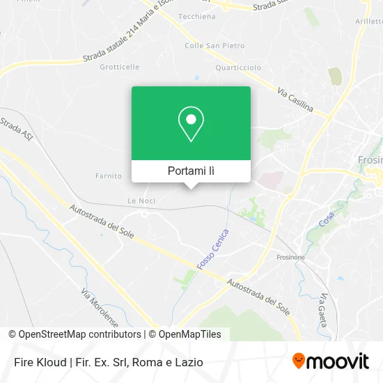 Mappa Fire Kloud | Fir. Ex. Srl