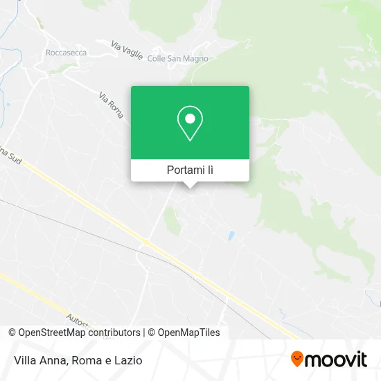 Mappa Villa Anna