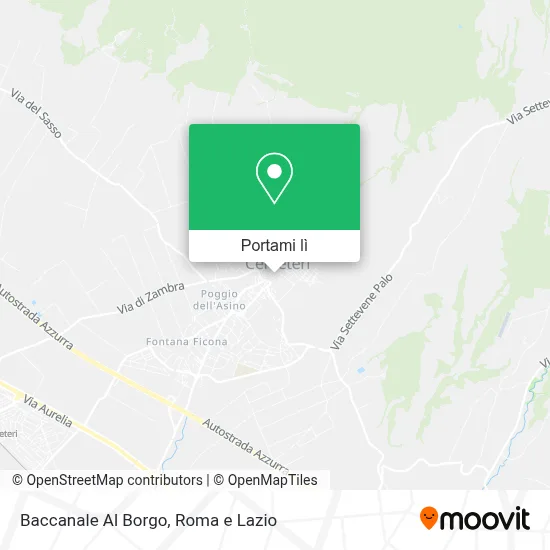 Mappa Baccanale Al Borgo